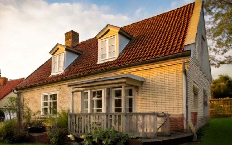 Takrenovering av betongtak för villaägare. Halmstad, Larsfrid